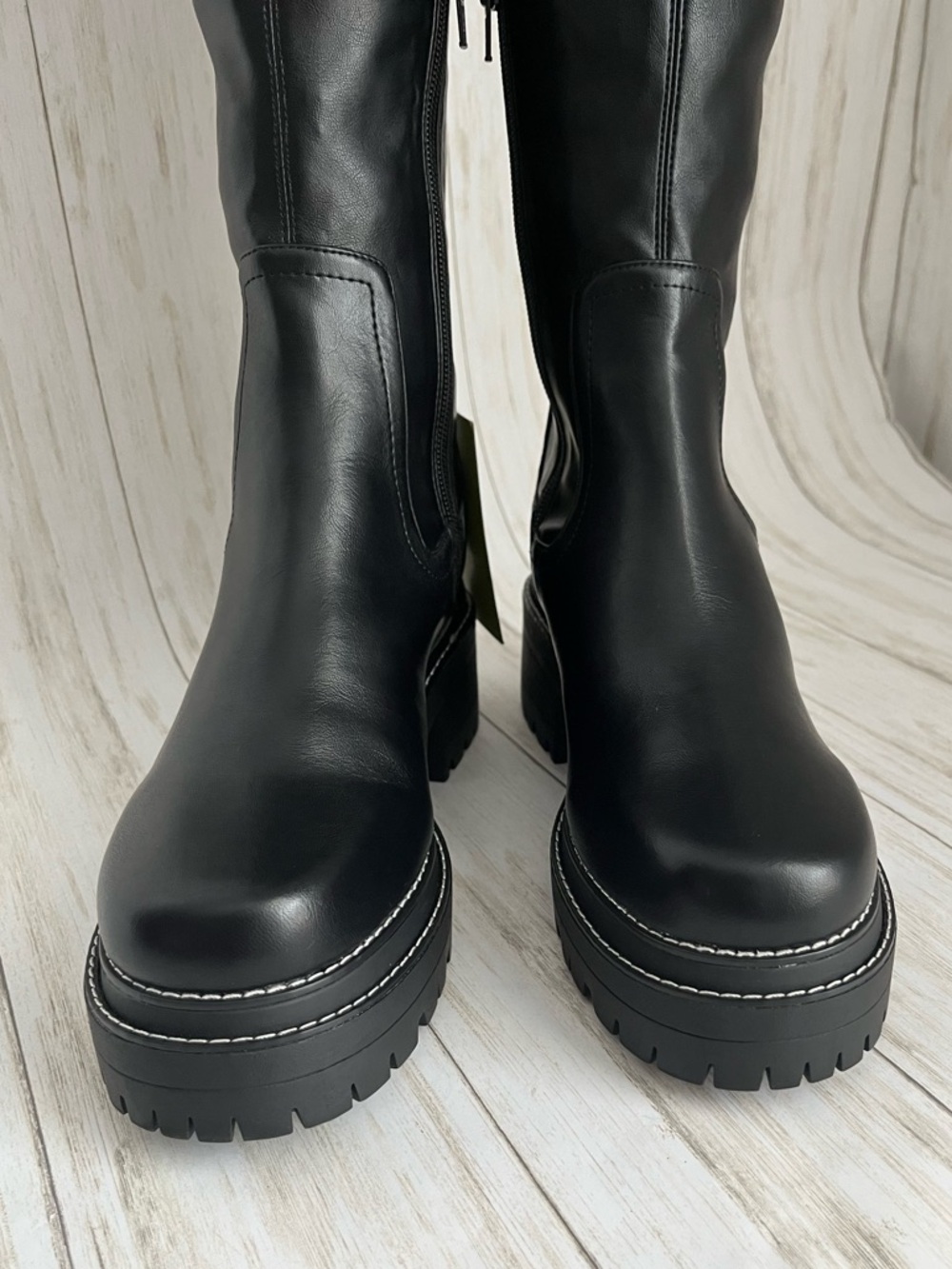 Gianni Bini Soelle Black Over-the-Knee Boots - Picture 6 of 12